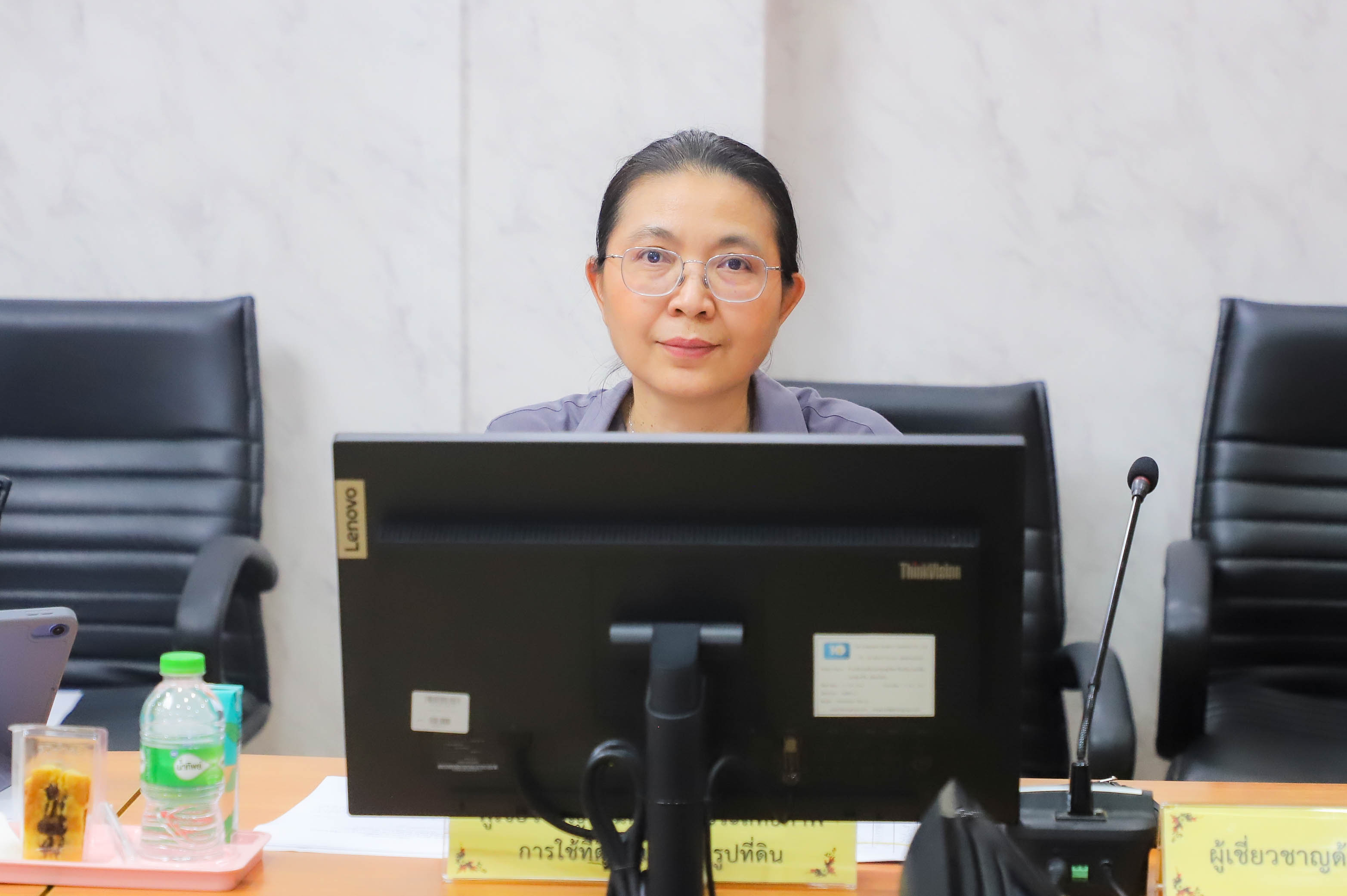 title - หัวหน้าผู้ตรวจราชการกรม เป็นประธานการประชุมคณะทำงานกำกับ ติดตามร่วมบูรณาการงานจัดที่ดินของ ส.ป.ก.